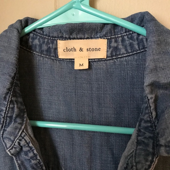 Cloth and Stone Jean Chambray Dress - Picture 3 of 7